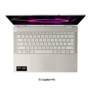 Lenovo Laptop LENOVO Yoga 7 2in1 14AGP11 DOS/14" WUXGA OLED TO/Ryzen AI 7 445/32GB/1TB/bkltSRB/Bež/bez punj - Slika 3