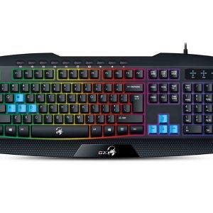 Genius K215 Scorpion Gaming USB YU crna tastatura - Slika 1