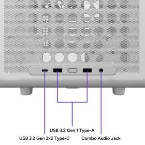 Cooler Master Qube 340 White - kućište belo (Q340-WGNN-S00) - Slika 3