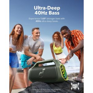 Anker Soundcore Boom 2 Plus 140W 2.2 prenosivi bluetooth IPX7 zvučnik zeleni - Slika 3