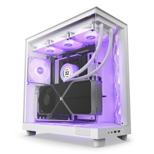 Nzxt H6 Flow RGB kućište belo (CC-H61FW-R1) - Slika 2