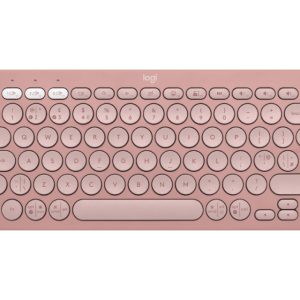 Logitech K380s Bluetooth Pebble Keys 2 US roze tastatura - Slika 4