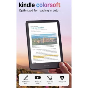 Kindle Tablet 7 Amazon Kindle Colorsoft 16GB Black B0CX8MQF7R - Slika 3