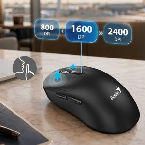 Genius NX-8260S BT Wireless Optical USB crni miš - Slika 3