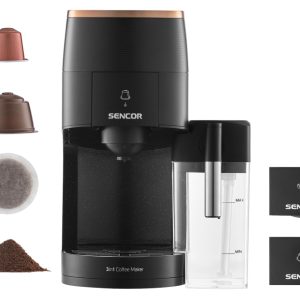 Sencor SCC 3000BK Aparat za espresso kafu - Slika 3
