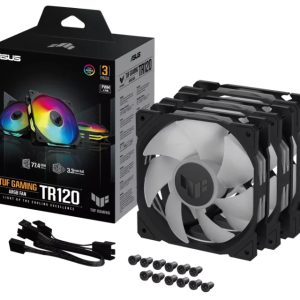 Asus TUF GAMING TR120 ARGB BLACK EDITION 3IN1 ventilator - Slika 4