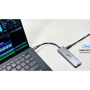 Genius UH-500 5-in-1 USB Hub srebrni - Slika 3