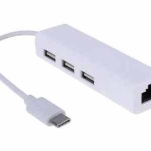 Linkom USB adapter-koverter TIP C - 3xUSB 3.0+RJ45 Linkom - Slika 1