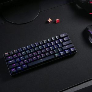 Redragon Draconic K530 PRO Mechanical Gaming Keyboard - BT, RGB, Brown switch, Black - Slika 2