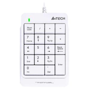 A4 Tech FK13P FSTYLER Numerička USB bela tastatura - Slika 2