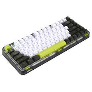 Asus KD201 Jelly75 Keyboard Volt Green Wireless tastatura - Slika 5