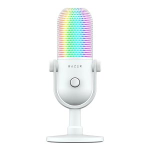 Razer Seiren V3 Chroma 32Bit DSP - RGB USB Microphone - White - Slika 1