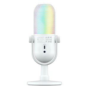 Razer Seiren V3 Chroma 32Bit DSP - RGB USB Microphone - White - Slika 3