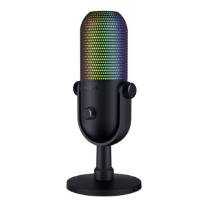 Razer Seiren V3 Chroma 32Bit DSP - RGB USB Microphone - Black - Slika 2