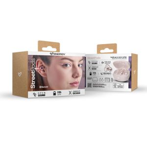 Energy Sistem Rose StreetPods slušalice roze (M50129) - Slika 1