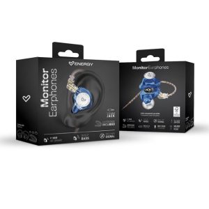 Energy Sistem Transparent Monitor slušalice plave (M50095) - Slika 5