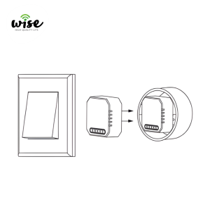 Wise Zigbee modul prekidač SK 1 kanal „bez nule“, WSHP30-SLW-Z - Slika 3