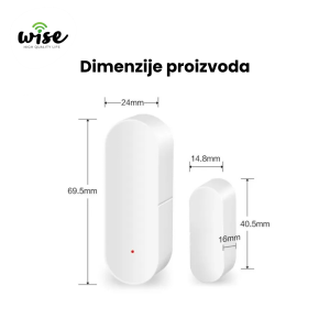 Wise Zigbee senzor za vrata i prozore WSHS01-Z - Slika 3
