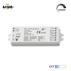 Wi-Fi LED dimabilni kontroler za jednobojnu / dvobojnu LED traku WSHL22 - Slika 1