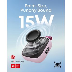 Anker Soundcore Boom Go 3i 15W prenosni bluetooth IP68 zvučnik rozi - Slika 5