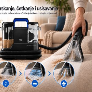 Beko VSC 1200 B usisivač sa posudom - Slika 2