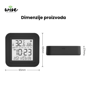 Wise pametni IR senzor temperature i vlažnosti vazduha, WSHS17 - Slika 3