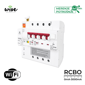 WiFi RCBO sklopka sa podesivom strujom curenja (C63/C80/C100) - Slika 3