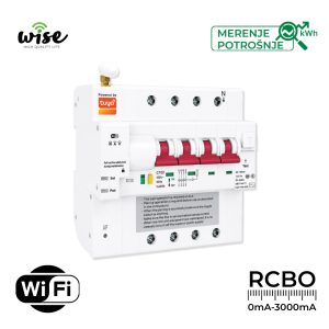 WiFi RCBO sklopka sa podesivom strujom curenja (C63/C80/C100) - Slika 2