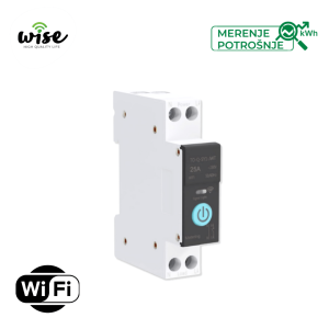 Wise pametni kontaktor 25A sa merenjem potrošnje WK25A1 - Slika 1