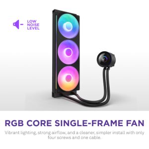 Nzxt Kraken Plus 360 RGB V2 vodeno hlađenje crno (RL-KR360-B2) - Slika 4