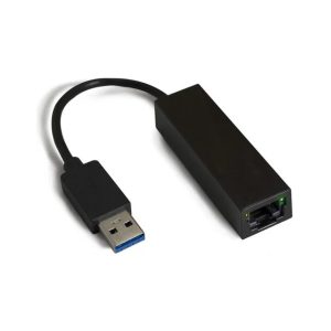 E-Green Mrežni Adapter USB 3.0 (M) - Gigabit ethernet RJ-45 (F) crni - Slika 1
