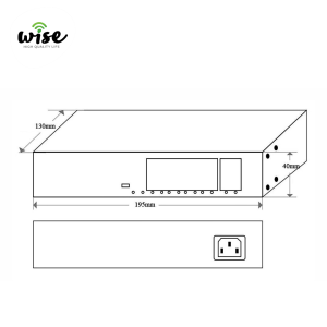 PoE switch 6 port 4 PoE 2 uplink, WB0041 - Slika 5