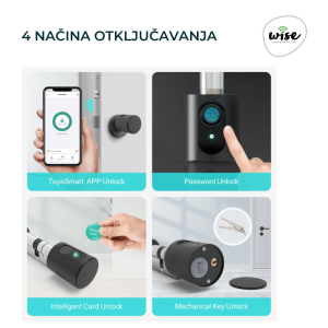 Wise pametni cilindar sa otiskom prsta, WSHBC1-F - Slika 7