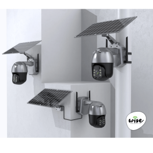 WISE PTZ kamera sa solarnim panelom 8W lampa, 2MP - Slika 3