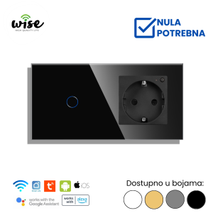 Wise modularni set pametan prekidač 1t + pametna utičnica - Slika 4