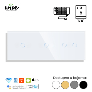Wise set za kupatilo, 1t + 1t + 2t, staklo - Slika 1