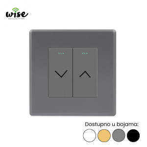 Wise mehanički prekidač za roletne, PVC panel - Slika 4