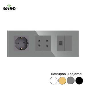 Wise TV set za doznu M7 – stakleni panel - Slika 4