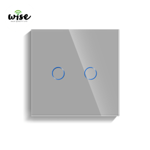 Wise daljinski prekidač – transmiter – 2 tastera – stakleni panel - Slika 4