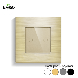 Wise standardni prekidač na dodir, 2t aluminijum - Slika 3