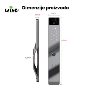 Pametna brava sa 3D prepoznavanjem lica, WSHB54 - Slika 3