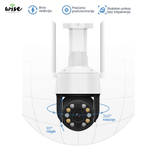 Wifi pametna kamera zoom 20x 5MP, WSHK08 - Slika 3