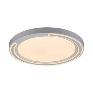 Triton, unutrašnja LED smart plafonjera bela, metal - Slika 3