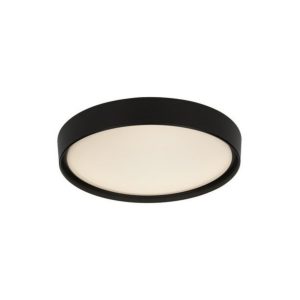 Achilles, unutrašnja LED smart plafonjera, crna, metal - Slika 1