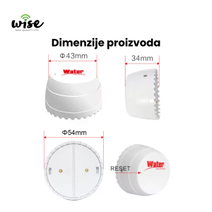 Wi-Fi detektor curenja vode WSHS13 - Slika 4