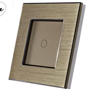 Wise daljinski prekidač - transmiter - 1 taster - aluminijumski panel - Slika 2