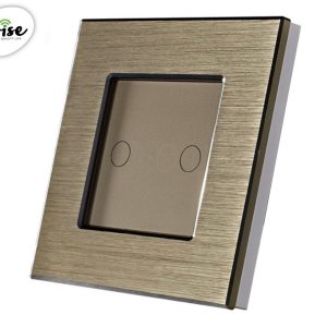 Wise daljinski prekidač - transmiter - 2 tastera - aluminijumski panel - Slika 2
