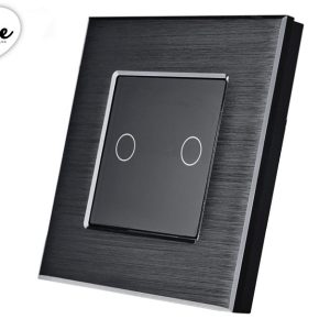 Wise daljinski prekidač - transmiter - 2 tastera - aluminijumski panel - Slika 3