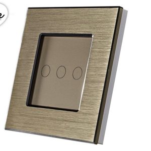 Wise daljinski prekidač - transmiter - 3 tastera - aluminijumski panel - Slika 2