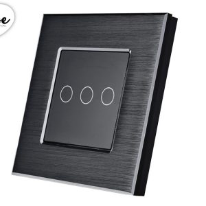Wise daljinski prekidač - transmiter - 3 tastera - aluminijumski panel - Slika 3